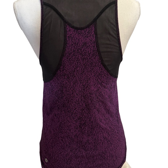 Lululemon Athletica Sculpt II Purple and Black Tank Top - Picture 2 of 8